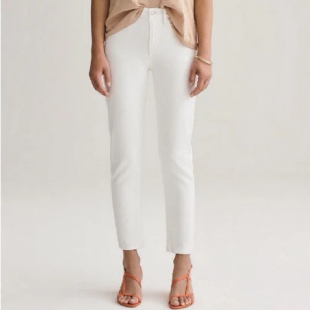 Agolde Toni mid rise straight leg jean in radiate
